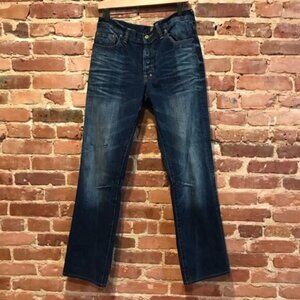 PRPS Jeans E59P23X Distressed Button Fly Jeans 32